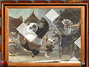 Gioco online Giochi di Kung Fu Panda - Puzzle